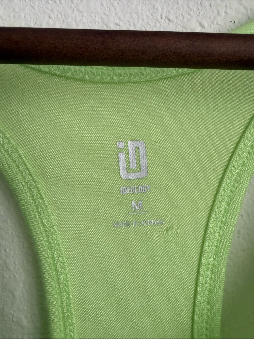 Lime Green Modal Racerback Tank - Picture 5 of 5